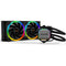be quiet! Pure Loop 2 FX AiO Liquid CPU Cooler, Universal Socket, 240mm Radiator, 2 x Light Wings 120mm PWM High Speed 2500RPM Addressable RGB Cooling Fan, Addressable RGB LED Pump Head, ARGB PWM Hub Included
