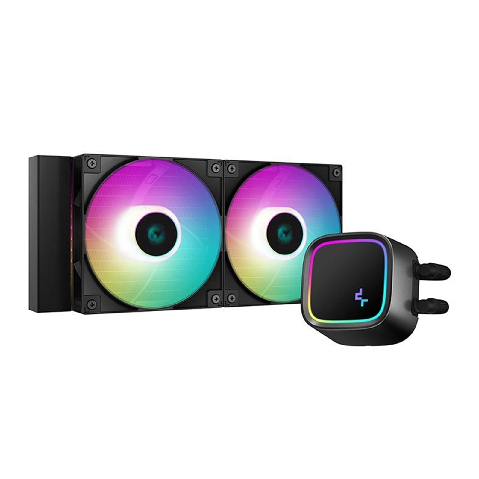 Deepcool LE520 240mm AIO Liquid CPU Cooler, 2300 RPM, with Anti-Leak Technology and High Performance ARGB Fans