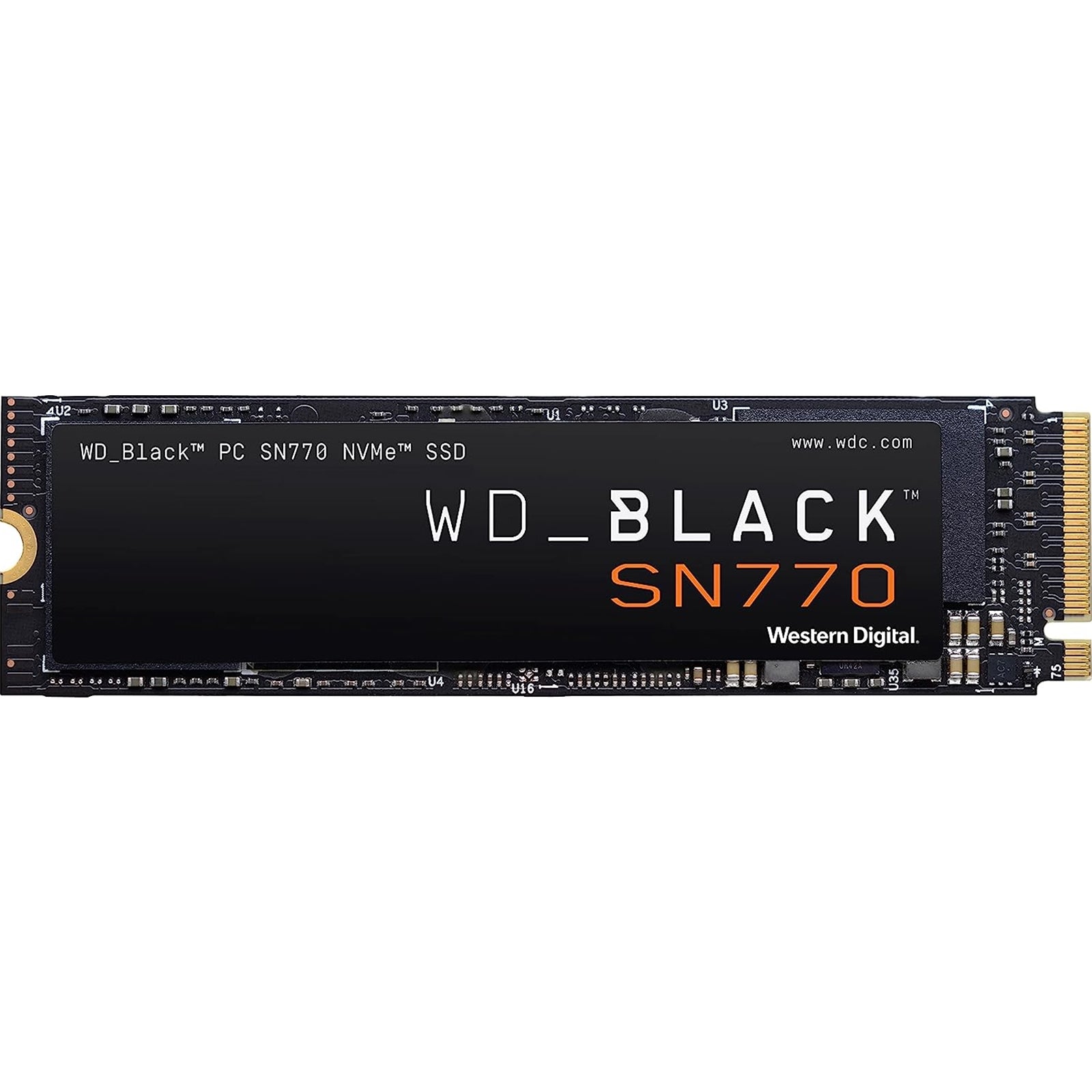 WD 2TB Black SN770 M.2 NVMe Gen4 SSD, M.2 2280, PCIe4, R/W 5150/4850 MB/s, 650K/800K IOPS