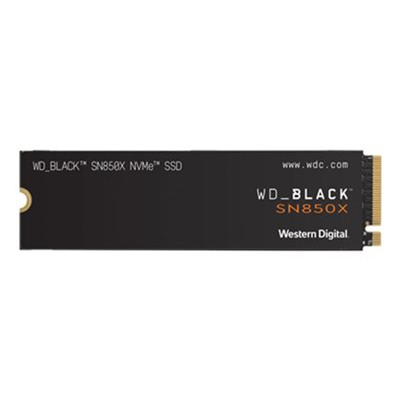 WD 1TB Black SN850X M.2 NVMe Gen4 SSD, M.2 2280, PCIe4, R/W 7300/6300 MB/s, 800K/1100K IOPS, No Heatsink