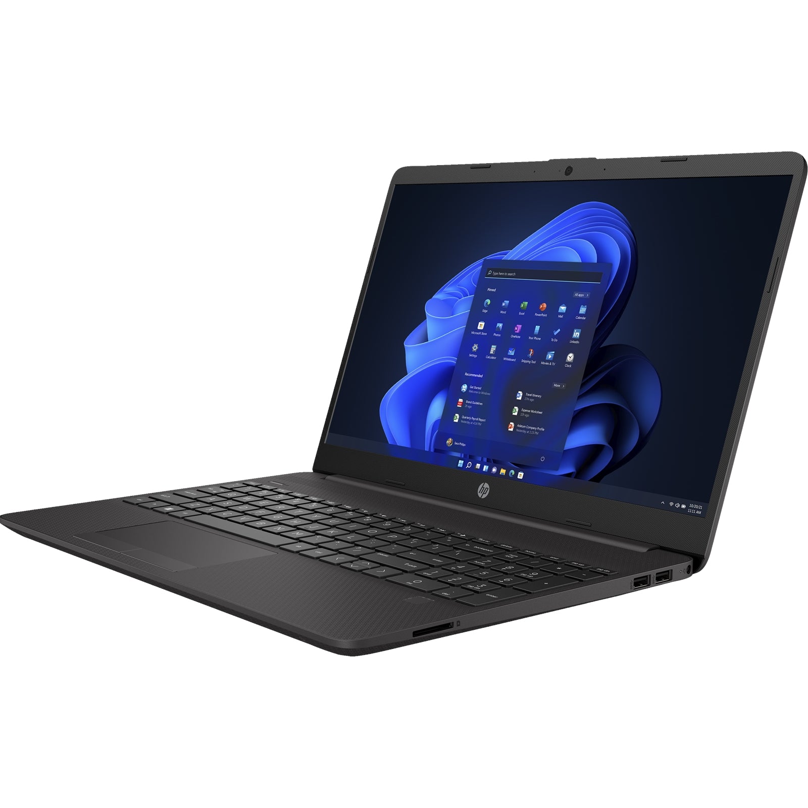 HP 250 G9 9M3T8AT#ABU Laptop, 15.6 Inch Full HD 1080p Screen, Intel Core i5-1235U 12th Gen, 8GB RAM, 256GB SSD, Windows 11 Pro