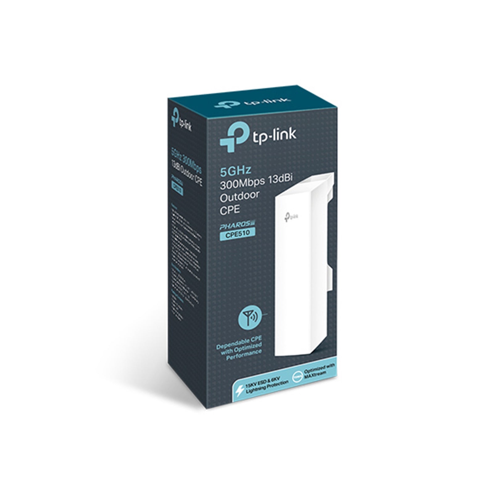 TP-LINK (CPE510) 5GHz 300Mbps 13dbi High Power Outdoor Wireless Access Point, Weatherproof