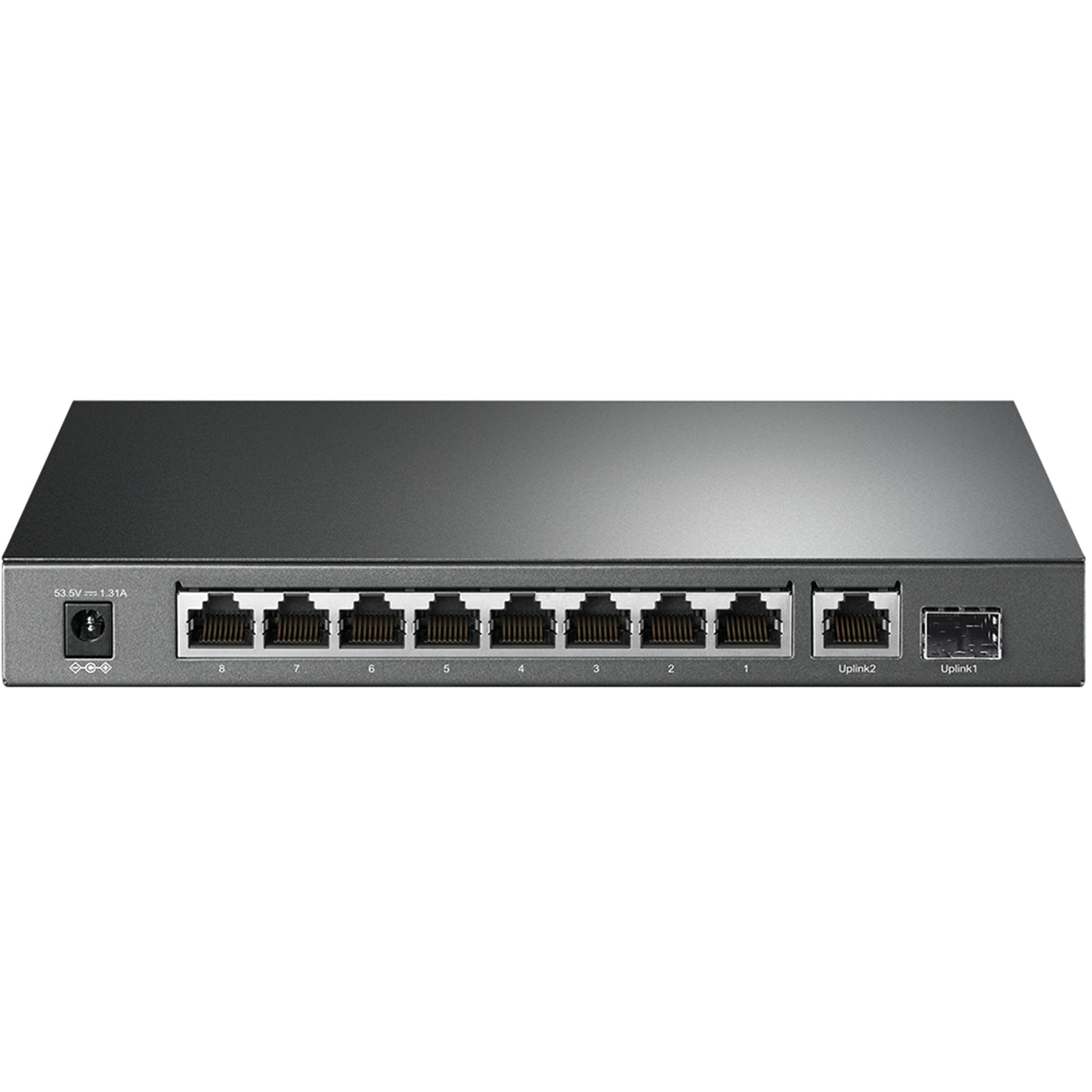 TP-Link TL-SG1210P 10-Port Metal Gigabit Desktop Switch with 8-Port PoE+ (63W)
