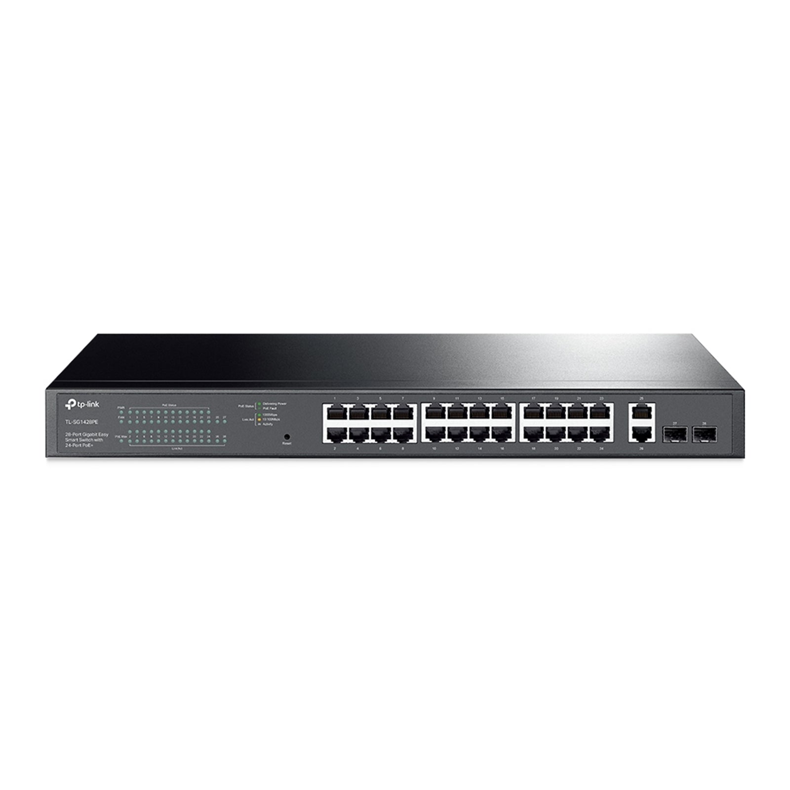 TP-Link TL-SG1428PE 28-Port Metal Gigabit Easy Smart PoE Switch with 24-Port PoE+ (250W)