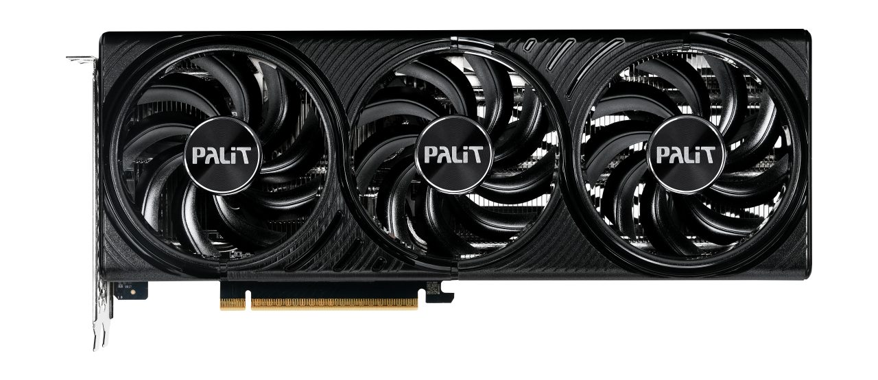 Palit RTX5060 Ti Infinity 3 OC, PCIe5, 16GB DDR7, HDMI, 3 DP, 2662MHz Clock, Overclocked, Compact SFF-Ready