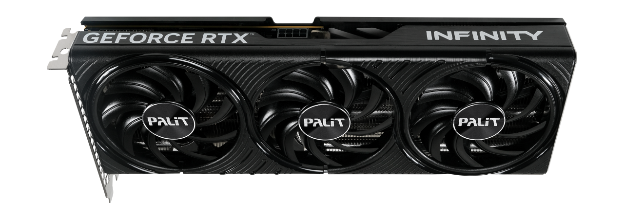 Palit RTX5060 Ti Infinity 3 OC, PCIe5, 16GB DDR7, HDMI, 3 DP, 2662MHz Clock, Overclocked, Compact SFF-Ready