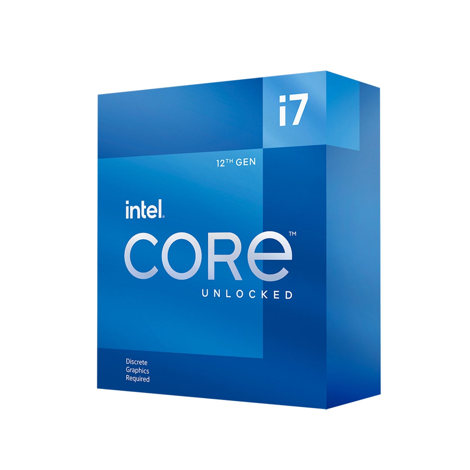 Intel Core i7-12700KF CPU, 1700, 3.6 GHz (5.0 Turbo), 12-Core, 125W (190W Turbo), 10nm, 25MB Cache, Alder Lake, Unlocked, No Graphics, NO HEATSINK/FAN