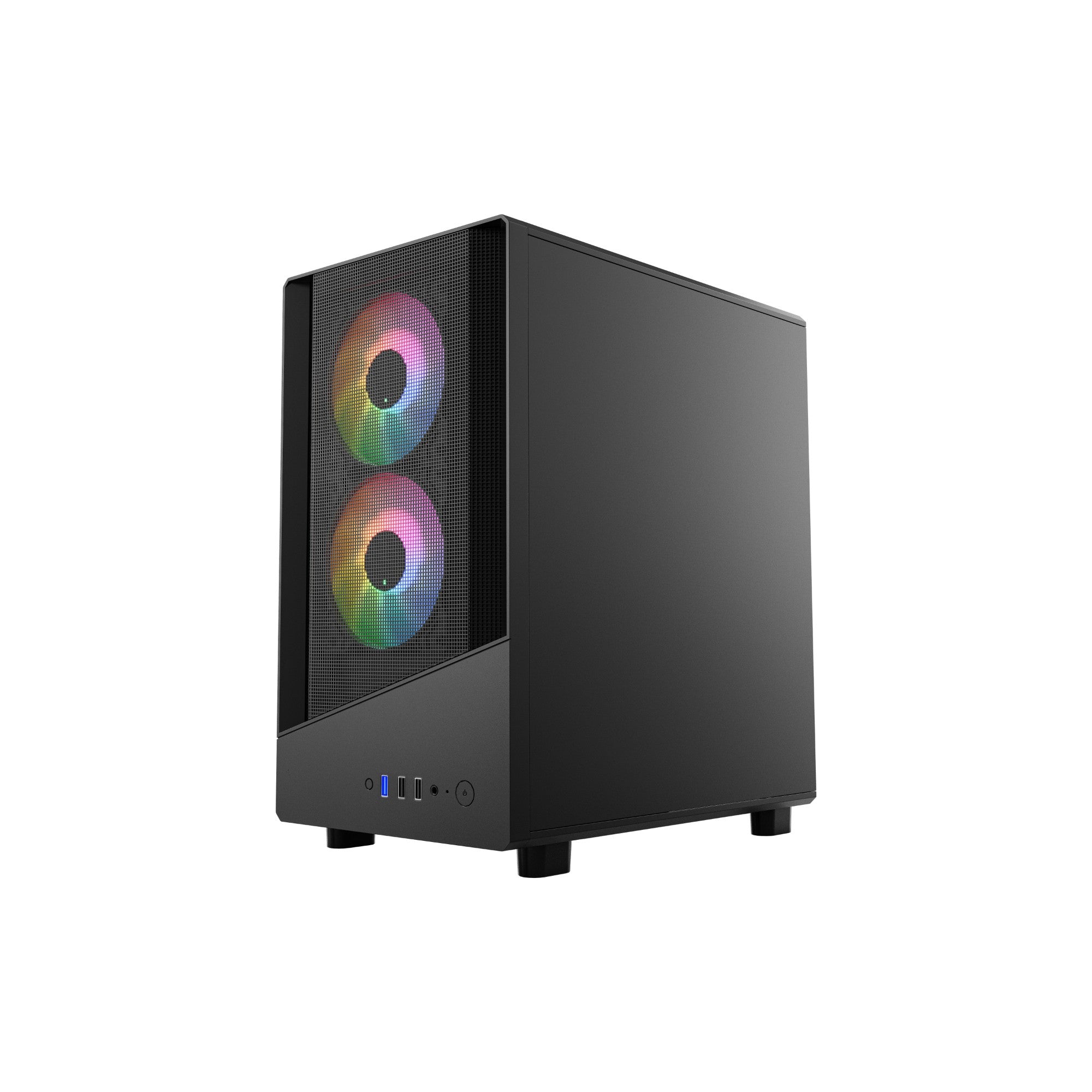 VIDA SPIRE M MATX BLACK GAMING CASE Micro Tower