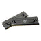 Patriot Viper Steel DDR4 16GB (2x8GB) 3200MHz system memory kit with gunmetal grey heatshield on black motherboard.