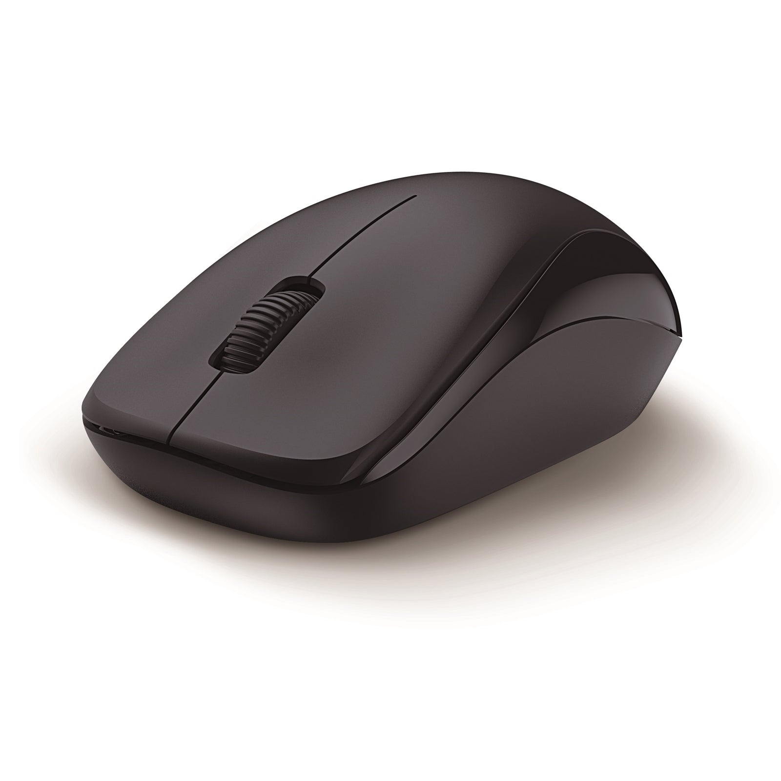 Genius NX-7000 Wireless Mouse, 2.4 GHz with USB Pico Receiver, Adjustable DPI levels up to 1200 DPI, 3 Button with Scroll Wheel, Ambidextrous Design, Black