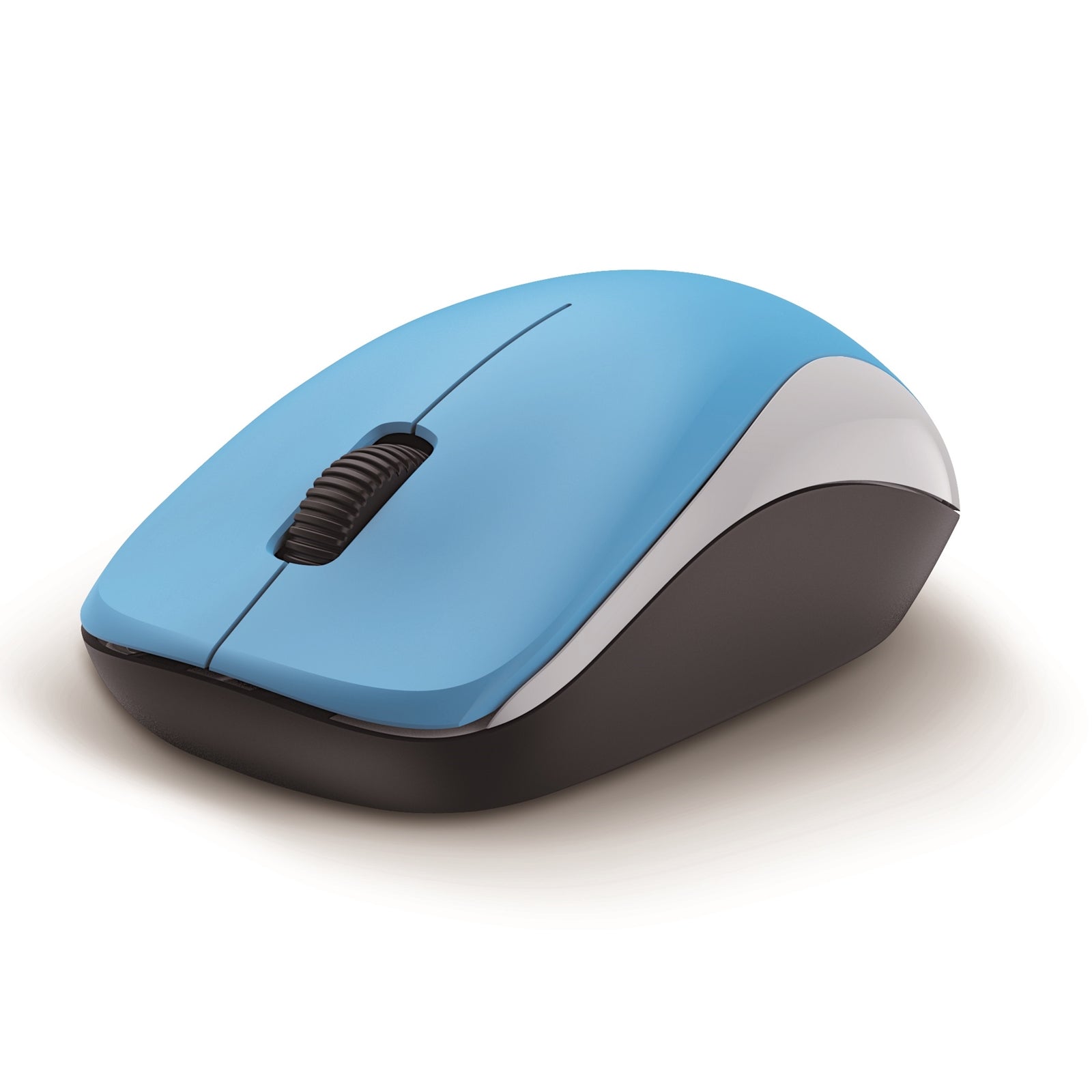 Genius NX-7000 Wireless Mouse, 2.4 GHz with USB Pico Receiver, Adjustable DPI levels up to 1200 DPI, 3 Button with Scroll Wheel, Ambidextrous Design, Blue