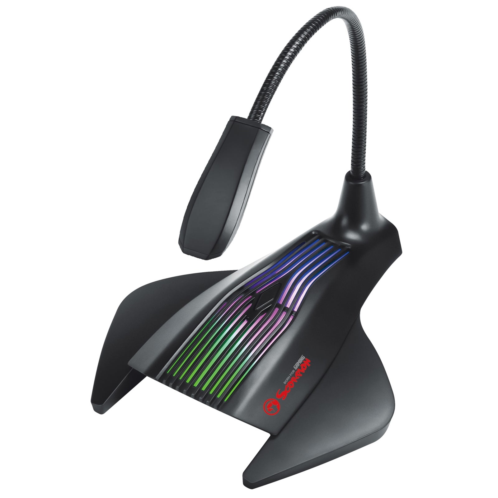 Marvo Scorpion MIC-01 RGB USB Powered Flexible Gaming and Streaming Microphone