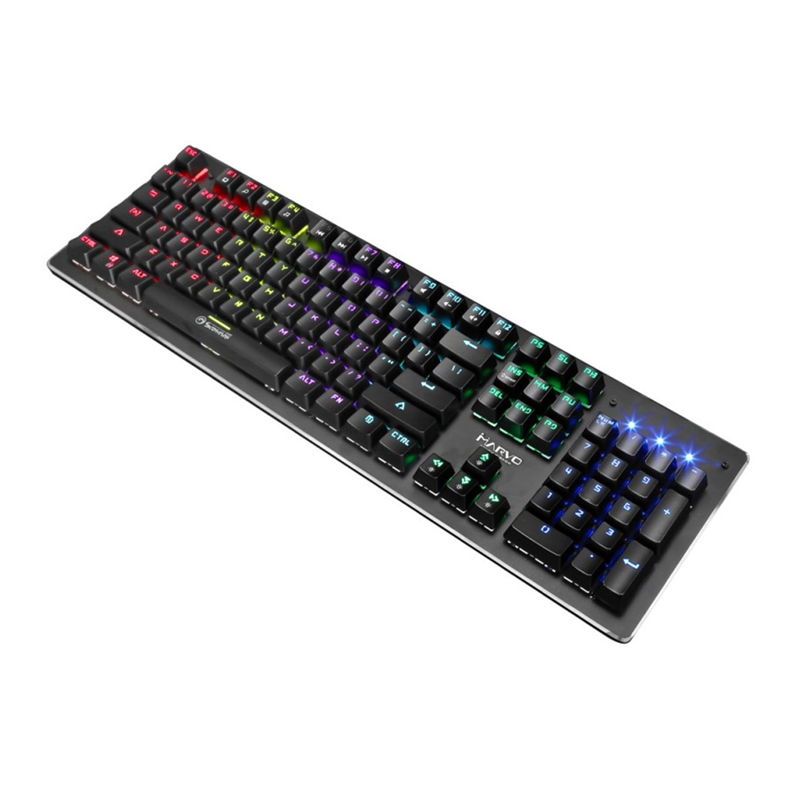 Marvo Scorpion KG909-UK Full Size Individual RGB Mechanical Gaming Keyboard