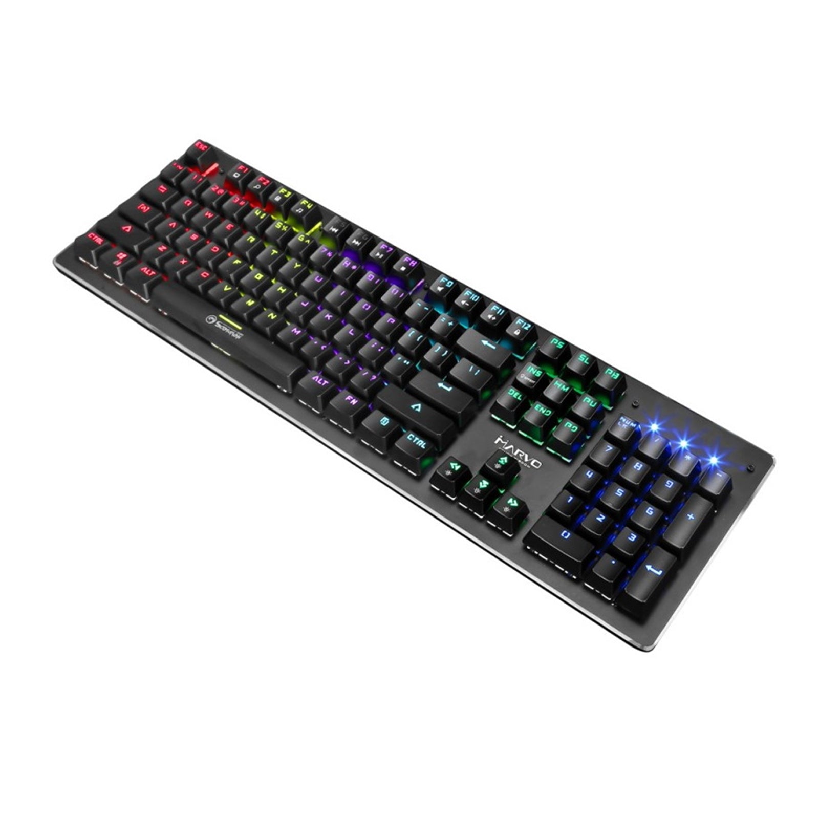 Marvo Scorpion KG909-UK Full Size Individual RGB Mechanical Gaming Keyboard