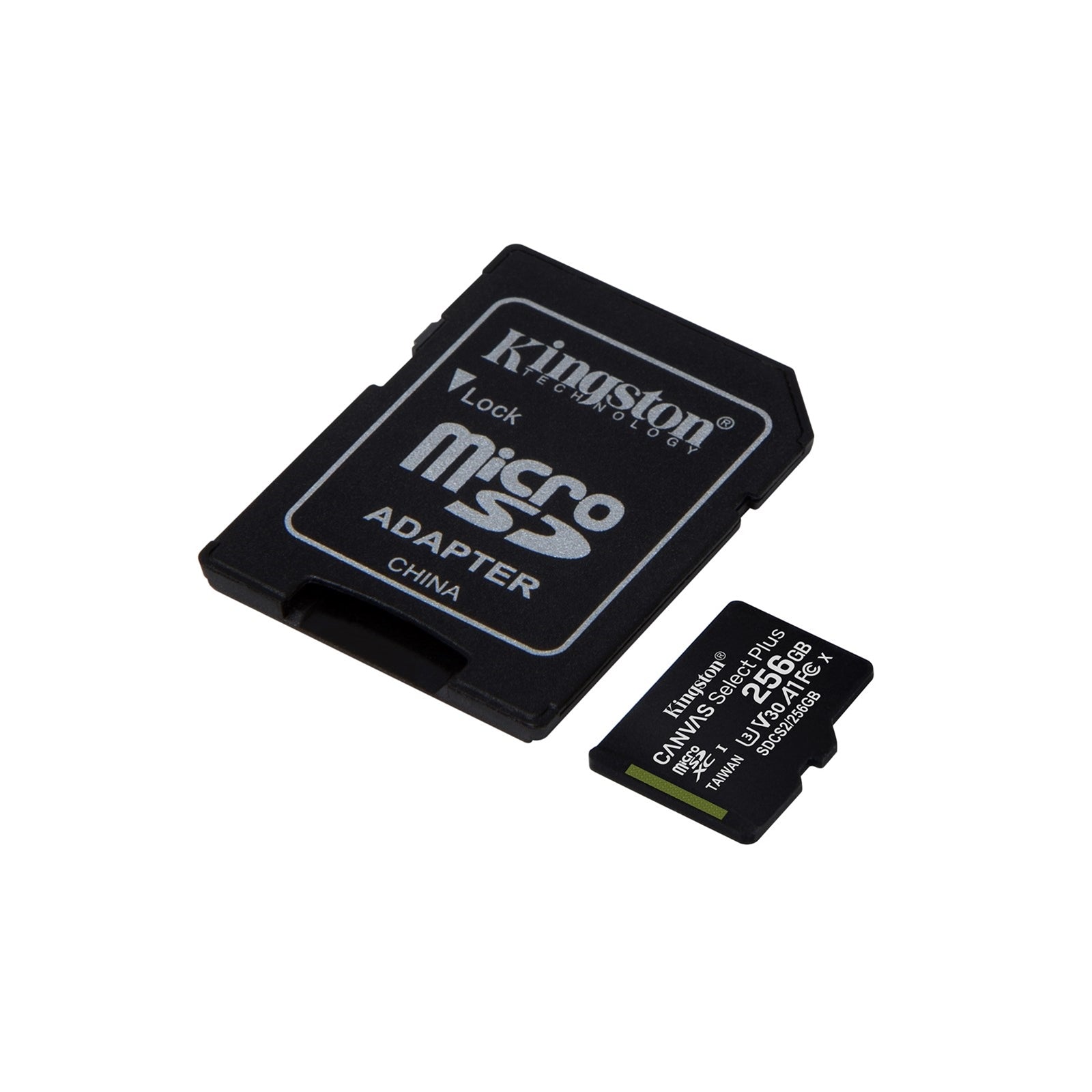 Kingston Canvas Select Plus 256GB Micro SD UHS-I Flash Card