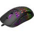 Marvo Scorpion G961 RGB Gaming Mouse, USB, Unique Honeycomb Design Weighing in at Just 75g, Adjustable up to 12000 DPI, Pixart 3327 Gaming Grade Optical Sensor with 6 Programmable Buttons