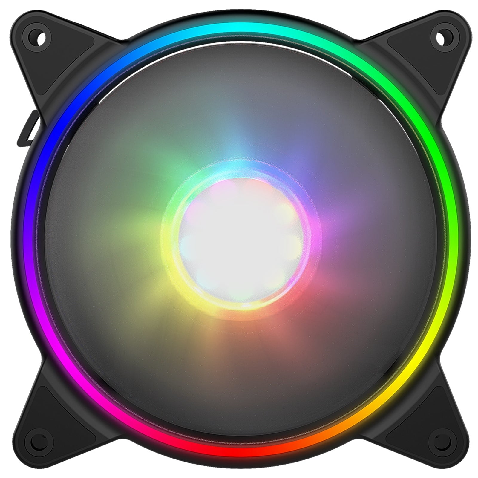 GameMax Razor Extreme 120mm 1200RPM PWM Addressable RGB LED Fan