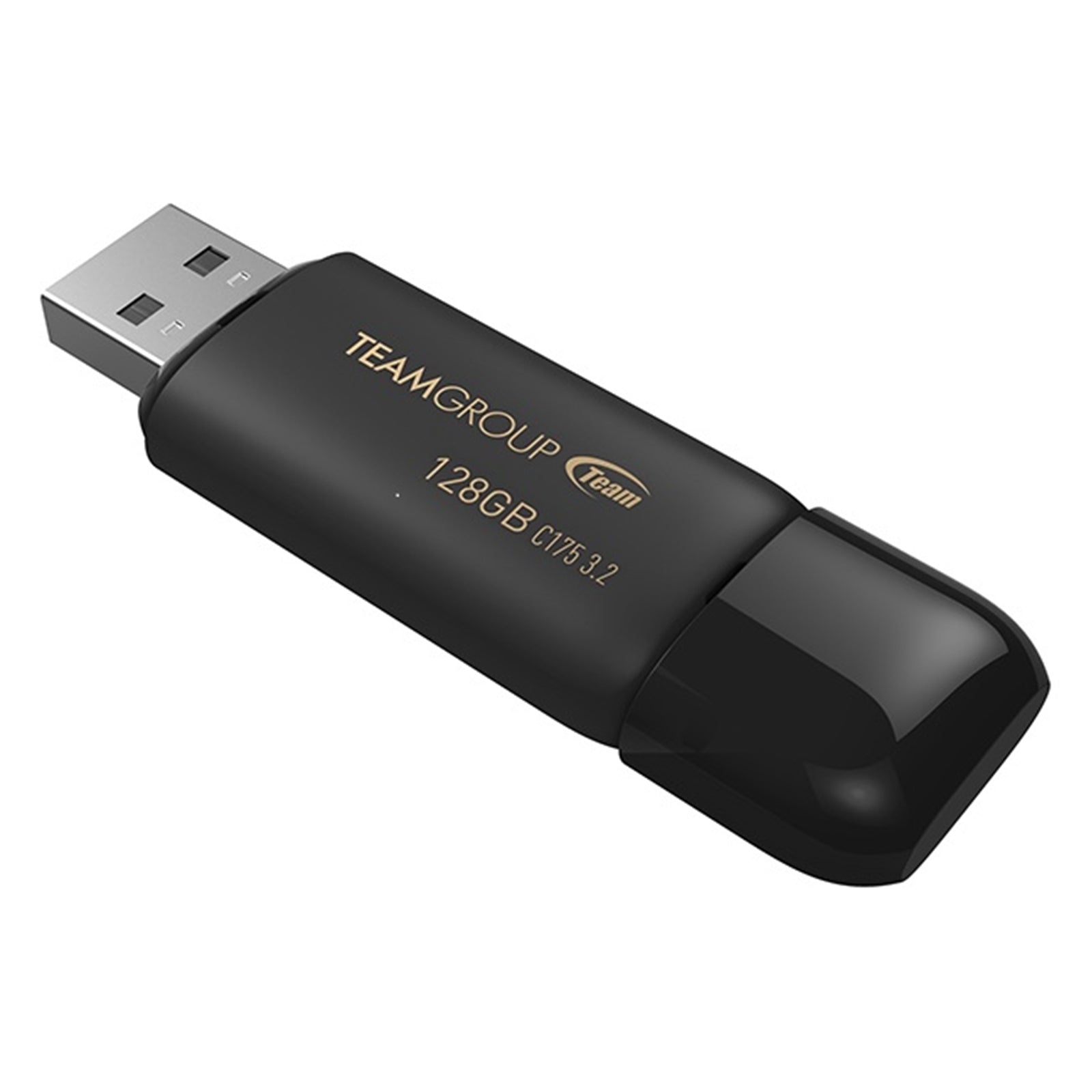 Team C175 128GB USB 3.2 Black USB Flash Drive