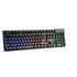 Marvo Scorpion K605 3 Colour LED Backlit USB 2.0 Frameless UK Layout Gaming Keyboard