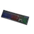 Marvo Scorpion K605 3 Colour LED Backlit USB 2.0 Frameless UK Layout Gaming Keyboard