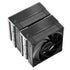 DeepCool AK620 Fan CPU Cooler, Universal Socket, Dual Powerful 120mm FDB PWM Black Fans, 1850RPM, 6 Heat Pipes, 260W Heat Dissipation Power, Unique Matrix Fin Design