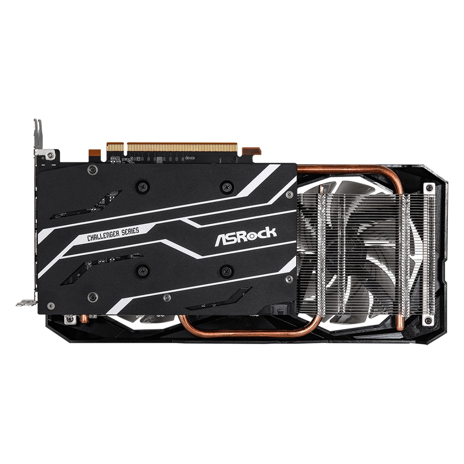 ASRock AMD Radeon RX 6600 Challenger D 8GB Graphics Card, 8GB GDDR6, 1792 Streams, 2491 MHz Boost Clock, Dual Fan, 3x DisplayPorts / 1x HDMI Port