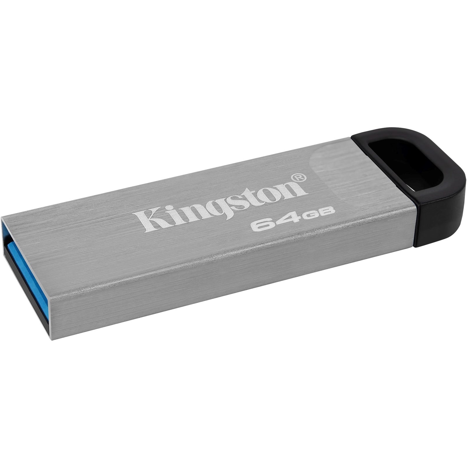 Kingston DataTraveler Kyson 64GB USB 3.2 Capless Metal USB Flash Drive