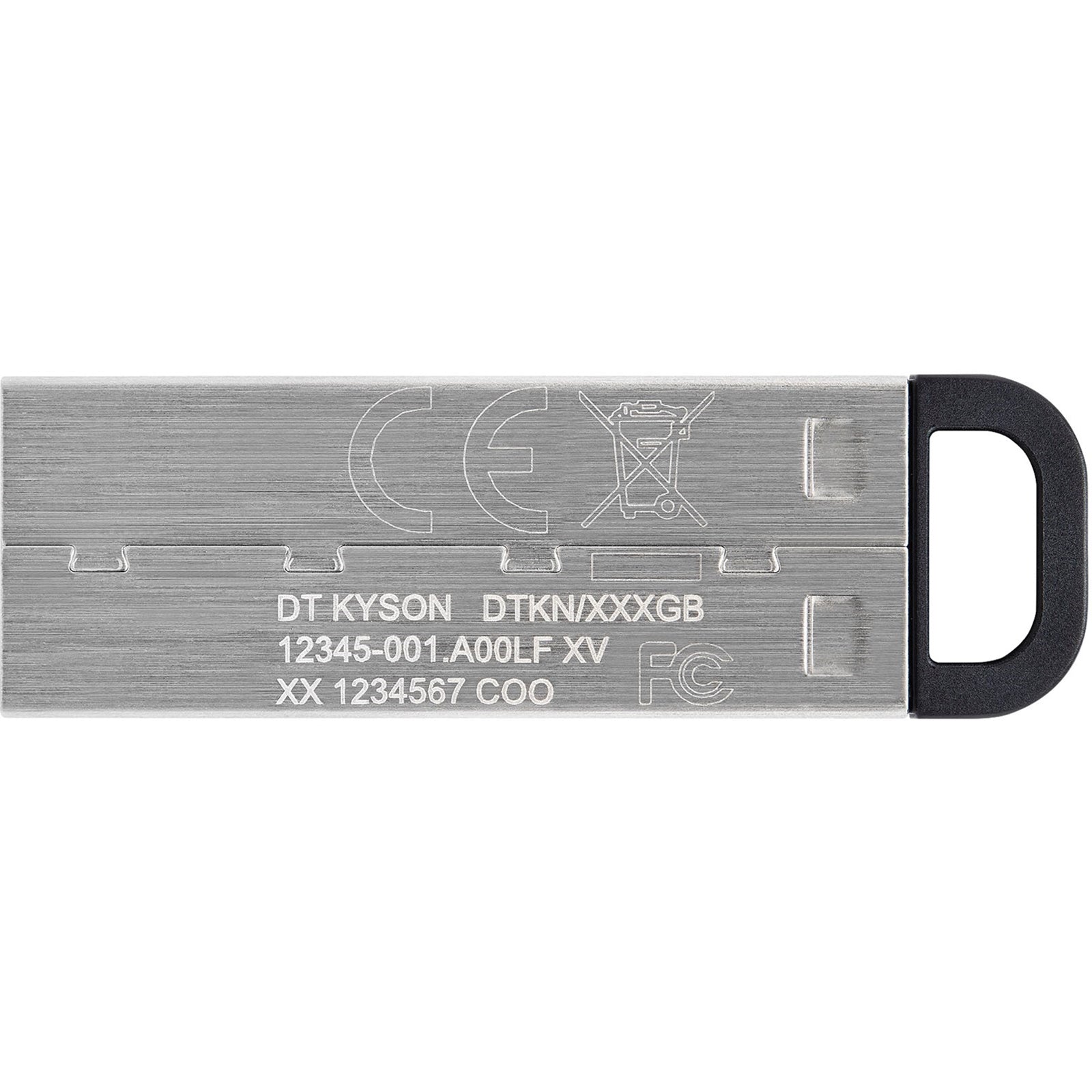 Kingston DataTraveler Kyson 64GB USB 3.2 Capless Metal USB Flash Drive