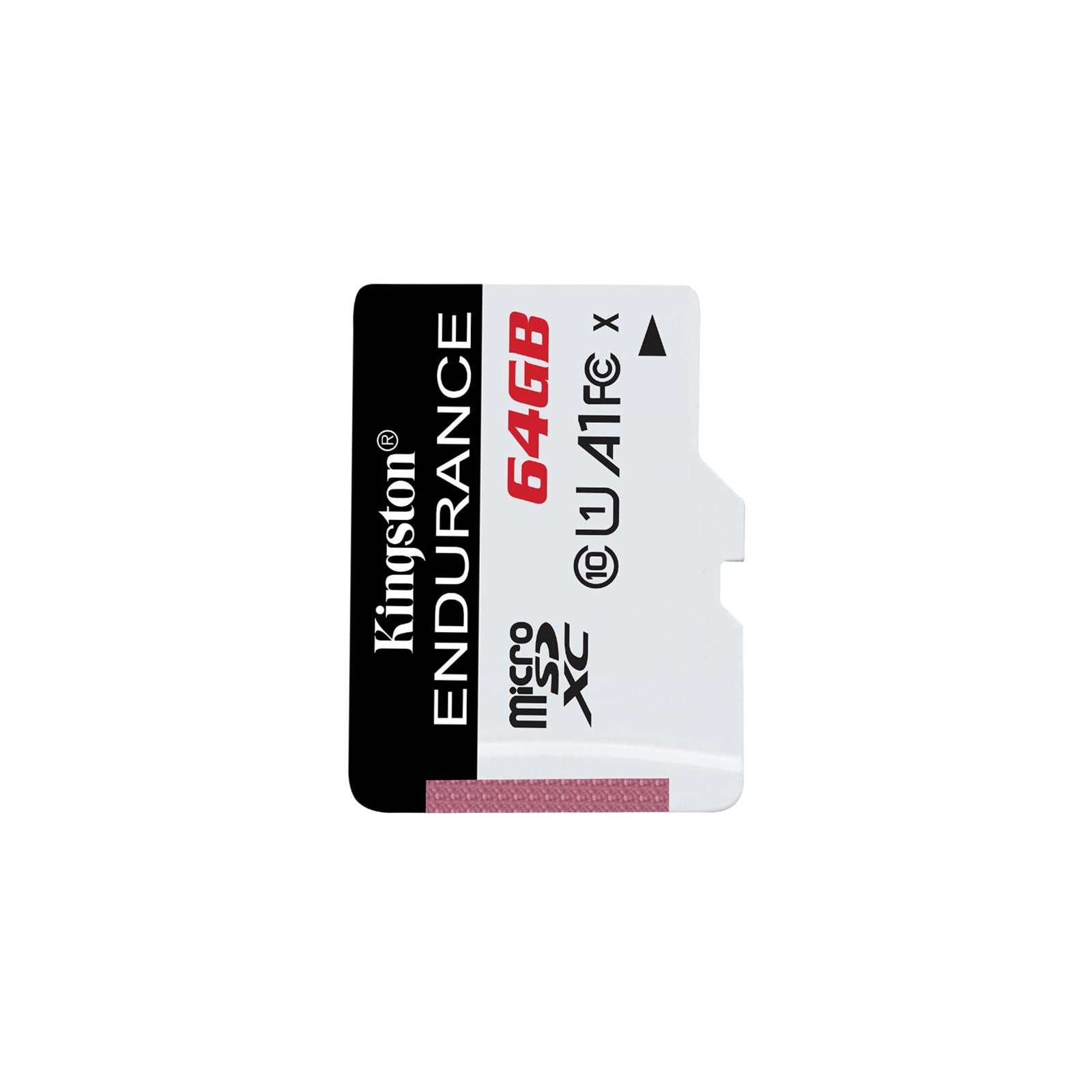 Kingston SDCE/64GB High Endurance micro SD Flash Memory Card, 64GB, Class 10, A1, UHS-I U1, Retail Packed