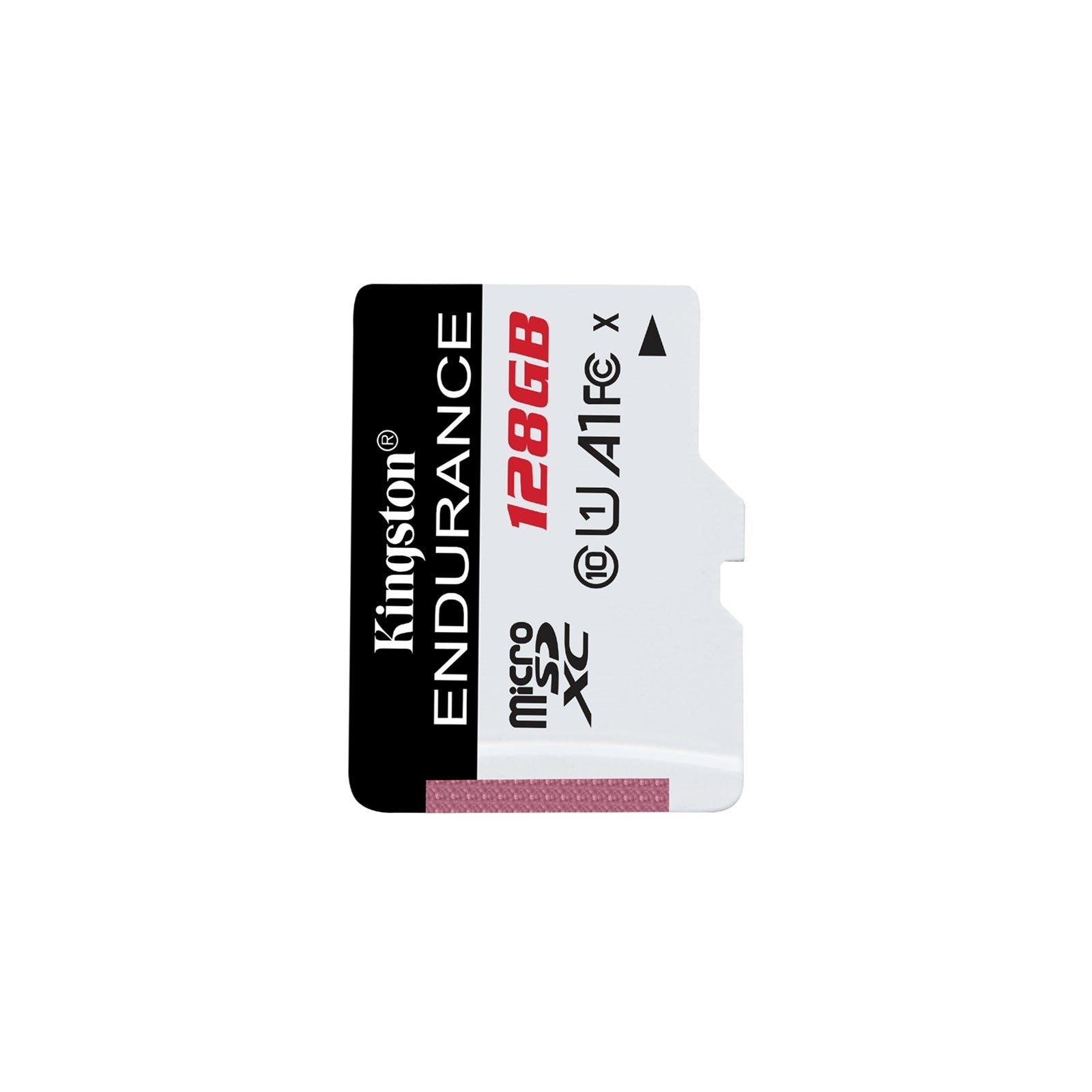 Kingston SDCE/128GB High Endurance micro SD Flash Memory Card, 128GB, Class 10, A1, UHS-I U1, Retail Packed