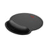 Genius G-WMP100 Ergonomic Mouse Pad with Wrist Rest for Support and Comfort with Anti-Slip Rubber Base, Black