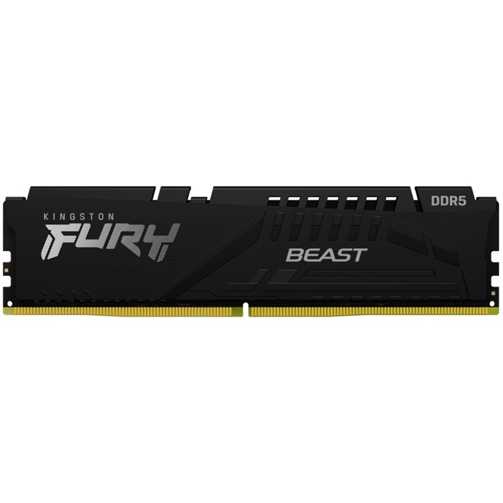 Kingston Fury Beast 16GB, DDR5, 5600MHz (PC5-44800), CL40, 1.25V, ECC, XMP 3.0, PMIC, DIMM Memory