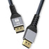 Prevo DP14-2M DisplayPort Cable, DisplayPort 1.4 (M) to DisplayPort 1.4 (M), 2m, Black & Grey, Supports Displays up to 8K@60Hz, Robust Braided Cable, Gold-Plated Connectors, Superior Design & Performance, Retail Box Packaging