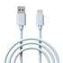 Prevo USB-LIGHTNING-2M Lightning Cable, USB 2.0 A (M) to Apple Lightning (M), 2m, White, MFI Certified, Fast Charging up to 2.1A, Data Sync Rate up to 480Mbps, Superior Design & Performance, Retail Box Packaging