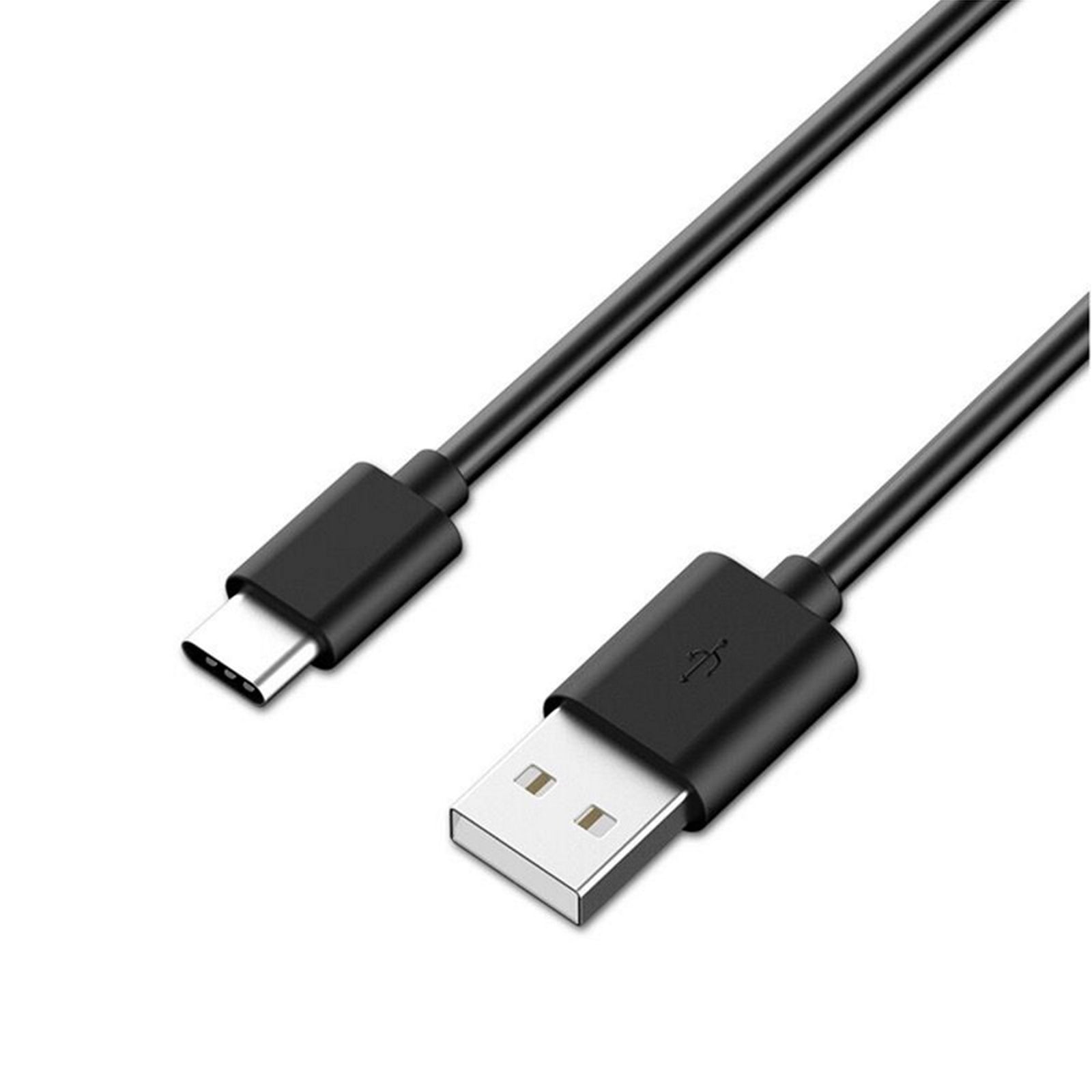 Prevo USBA-USBC-2M Data Cable, USB 2.0 Type-A (M) to USB 2.0 Type-C (M), 2m, Black, Fast Charging up to 2.1A / 5V, Nickel Plated Connectors, Superior Design & Performance, Retail Box Packaging