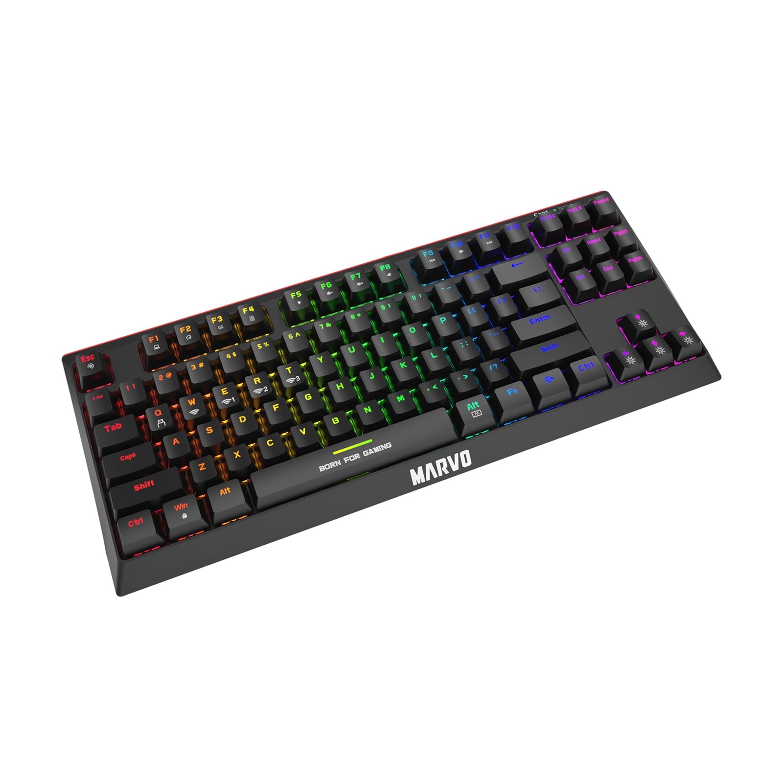 Marvo Scorpion KG953W-UK 80% TKL Bluetooth/Wireless/Wired RGB Mechanical Gaming Keyboard