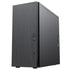 CiT Course Case, Home & Business, Black, Micro Tower, 2 x USB 3.0 / 1 x USB 2.0, Brushed Aluminium Finish for a Refined and Tidy Look, Micro ATX, Mini-ITX