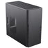 CiT Course Case, Home & Business, Black, Micro Tower, 2 x USB 3.0 / 1 x USB 2.0, Brushed Aluminium Finish for a Refined and Tidy Look, Micro ATX, Mini-ITX