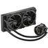 ANTEC Vortex 240 ARGB AiO Liquid CPU Cooler, Universal Socket, 240mm Radiator, PWM 2000RPM Fusion ARGB Cooling Fans, Addressable RGB LED Lighting with Suspended Spiral Pump Head Design