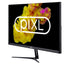 piXL PX24IVHF 24 Inch Frameless Monitor, Widescreen IPS LCD Panel, 5ms Response Time, 75Hz Refresh Rate, Full HD 1920 x 1200, VGA, HDMI, Internal PSU, 16.7 Million Colour Support, Black Finish, 3 Year Warranty