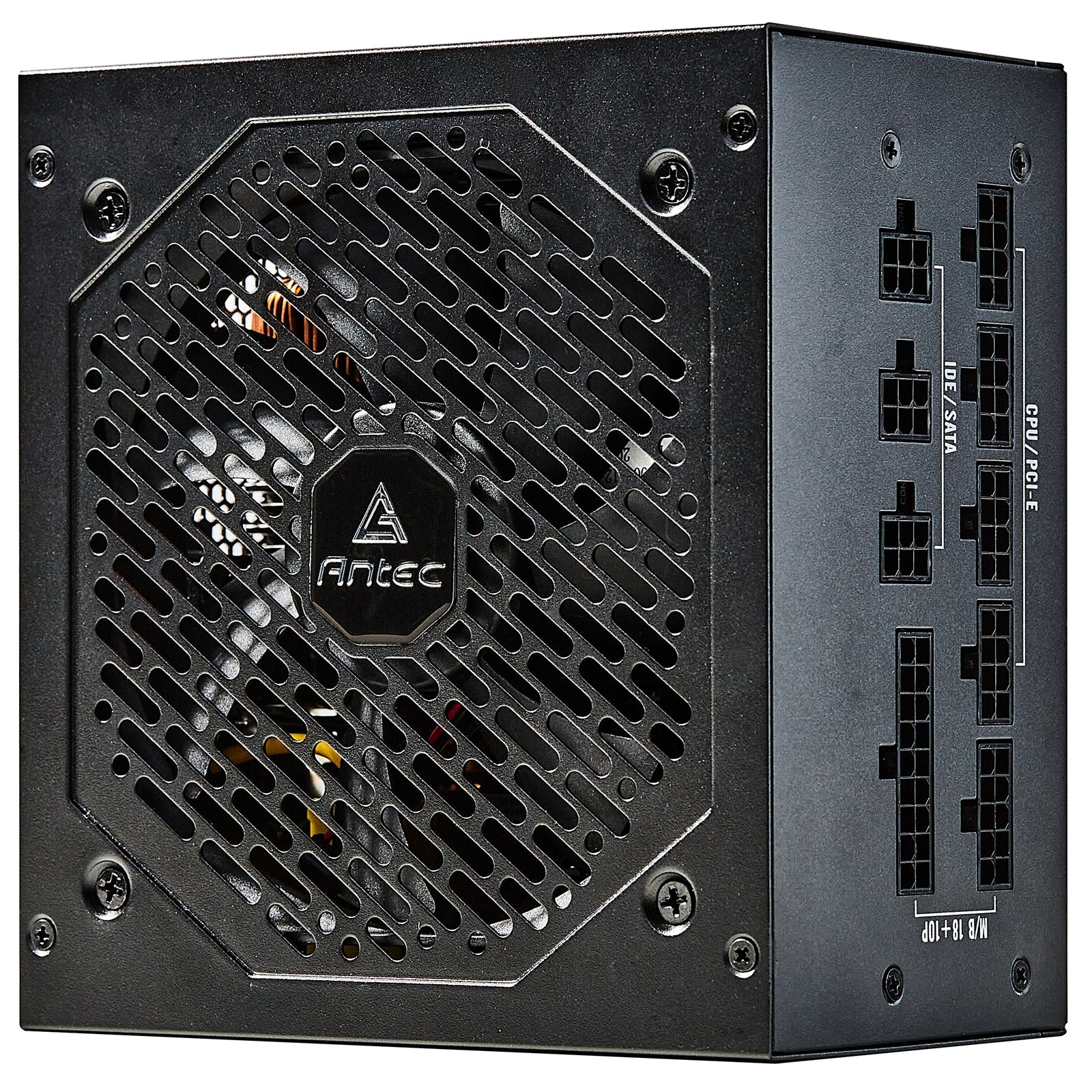 ANTEC NeoECO NE750G M 750W PSU, 120mm Silent Fan, 80 PLUS Gold, Fully Modular, UK Plug, Heavy-Duty Japanese Capacitors, Hybrid Zero RPM Fan Mode