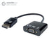 connektgear DisplayPort/VGA A/V Cable for Audio Device, Monitor, Projector