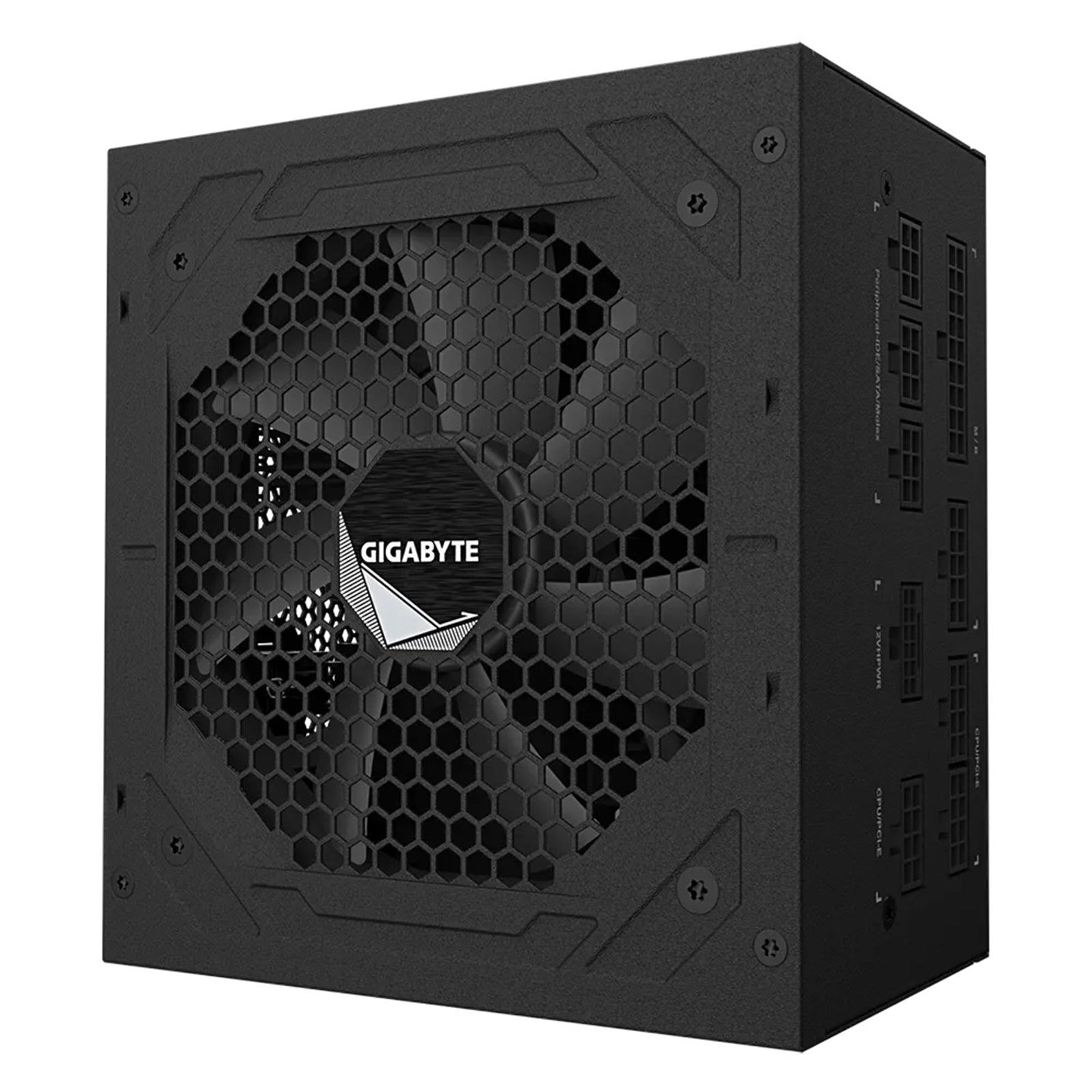 GIGABYTE UD1000GM PG5 1000W PSU, 120mm Smart Hydraulic Bearing Fan, 80 PLUS Gold, Fully Modular, UK Plug, High-Quality Japanese Capacitors, Support for PCIe Gen 5.0 Graphics Cards with High Quality Native 16-pin Cable