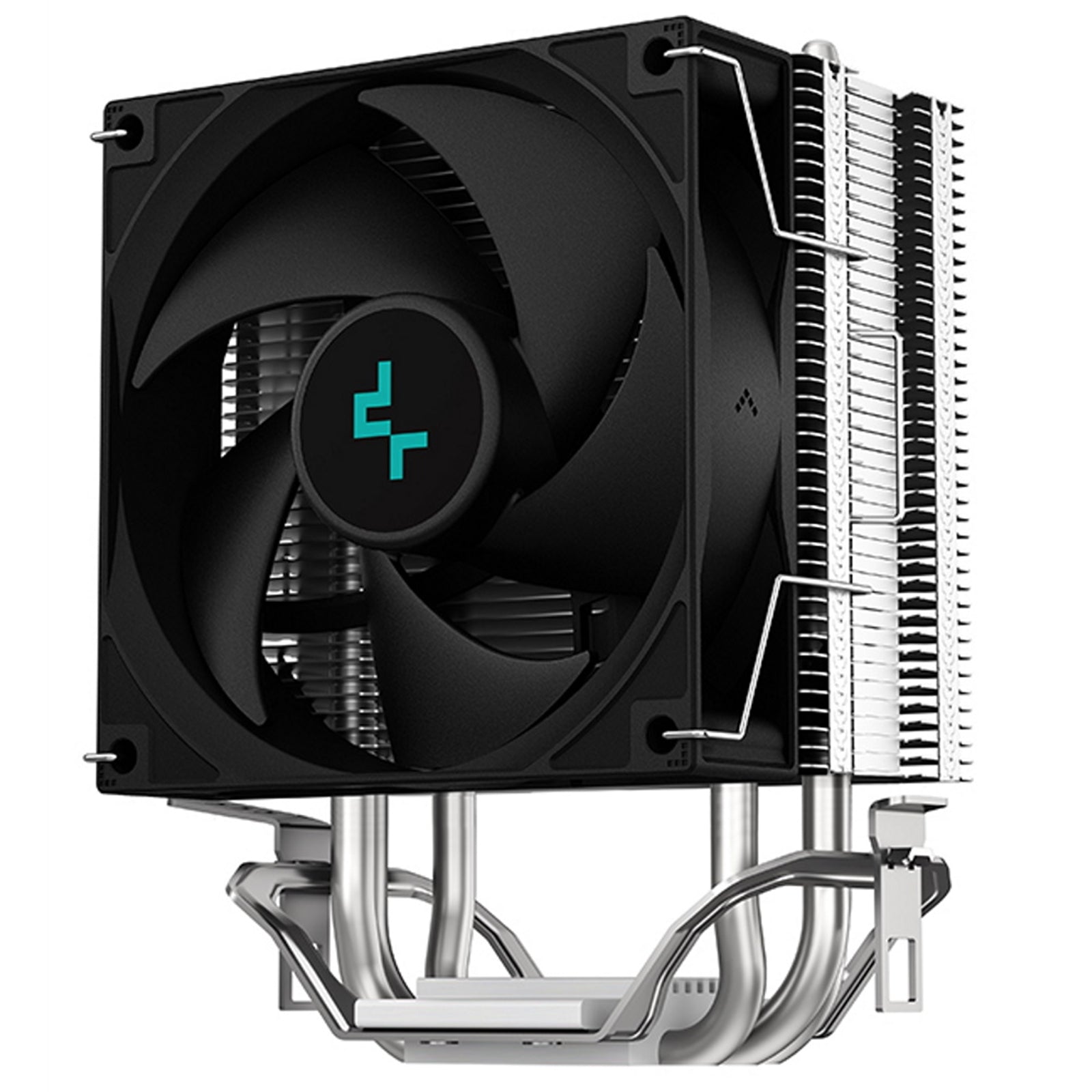 DeepCool AG300 Fan CPU Cooler, Universal Socket, Efficient 92mm PWM Cooling Black Fan, 3050RPM, 3 Heat Pipes, 150W Heat Dissipation Power, Unique Matrix Fin Design, Intel LGA 1700 Bracket Included