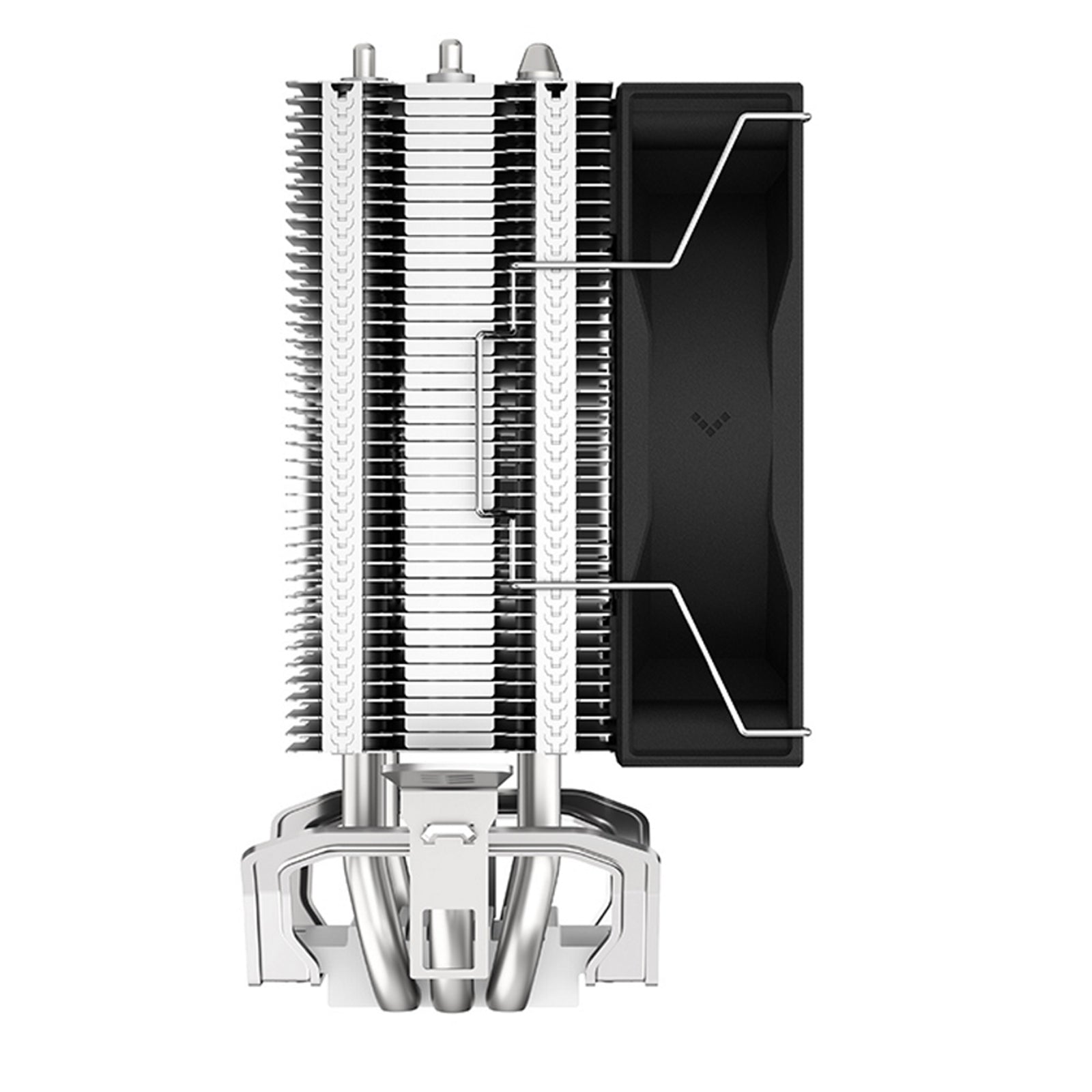 DeepCool AG300 Fan CPU Cooler, Universal Socket, Efficient 92mm PWM Cooling Black Fan, 3050RPM, 3 Heat Pipes, 150W Heat Dissipation Power, Unique Matrix Fin Design, Intel LGA 1700 Bracket Included