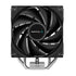 DeepCool AG400 Fan CPU Cooler, Universal Socket, High Efficiency 120mm PWM Cooling Black Fan, 2000RPM, 4 Heat Pipes, 220W Heat Dissipation Power, Unique Matrix Fin Design, Intel LGA 1700 Bracket Included