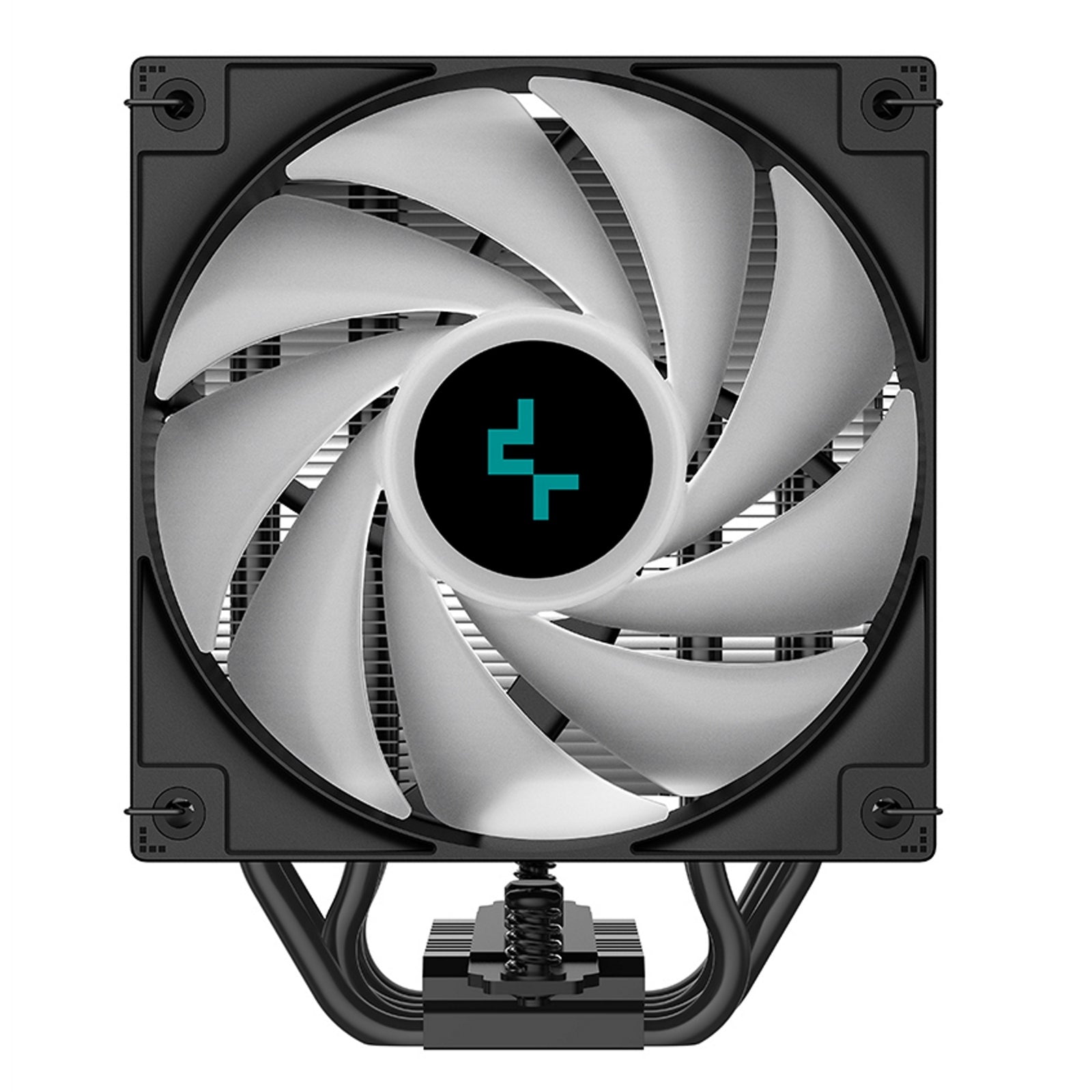 DeepCool AG500 BK ARGB Fan CPU Cooler, Universal Socket, Fine-Tuned 120mm PWM Addressable RGB Fan, 1850RPM, 5 Heat Pipes, 240W Heat Dissipation Power, Unique Matrix Fin Design, Intel LGA 1700 Bracket Included