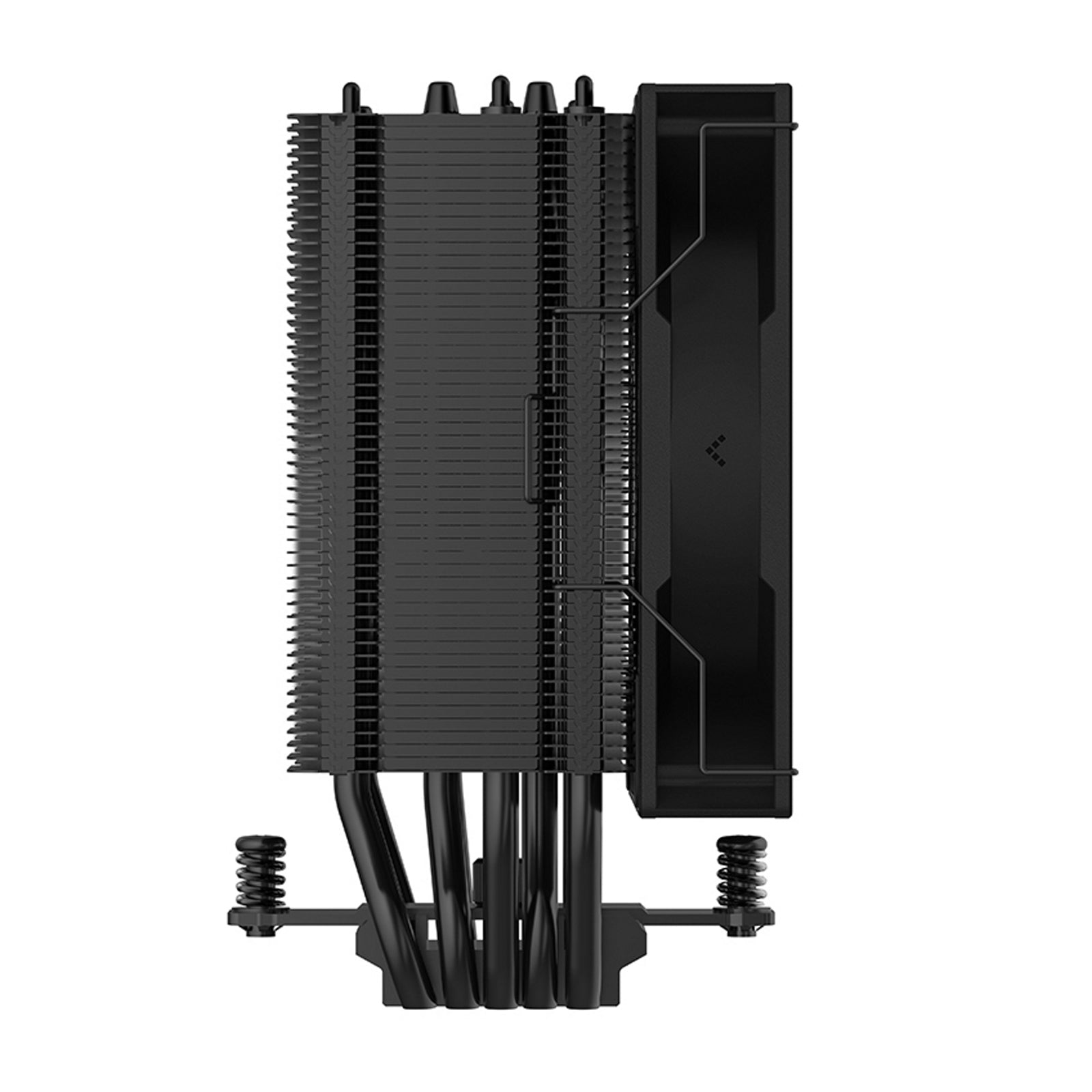 DeepCool AG500 BK ARGB Fan CPU Cooler, Universal Socket, Fine-Tuned 120mm PWM Addressable RGB Fan, 1850RPM, 5 Heat Pipes, 240W Heat Dissipation Power, Unique Matrix Fin Design, Intel LGA 1700 Bracket Included