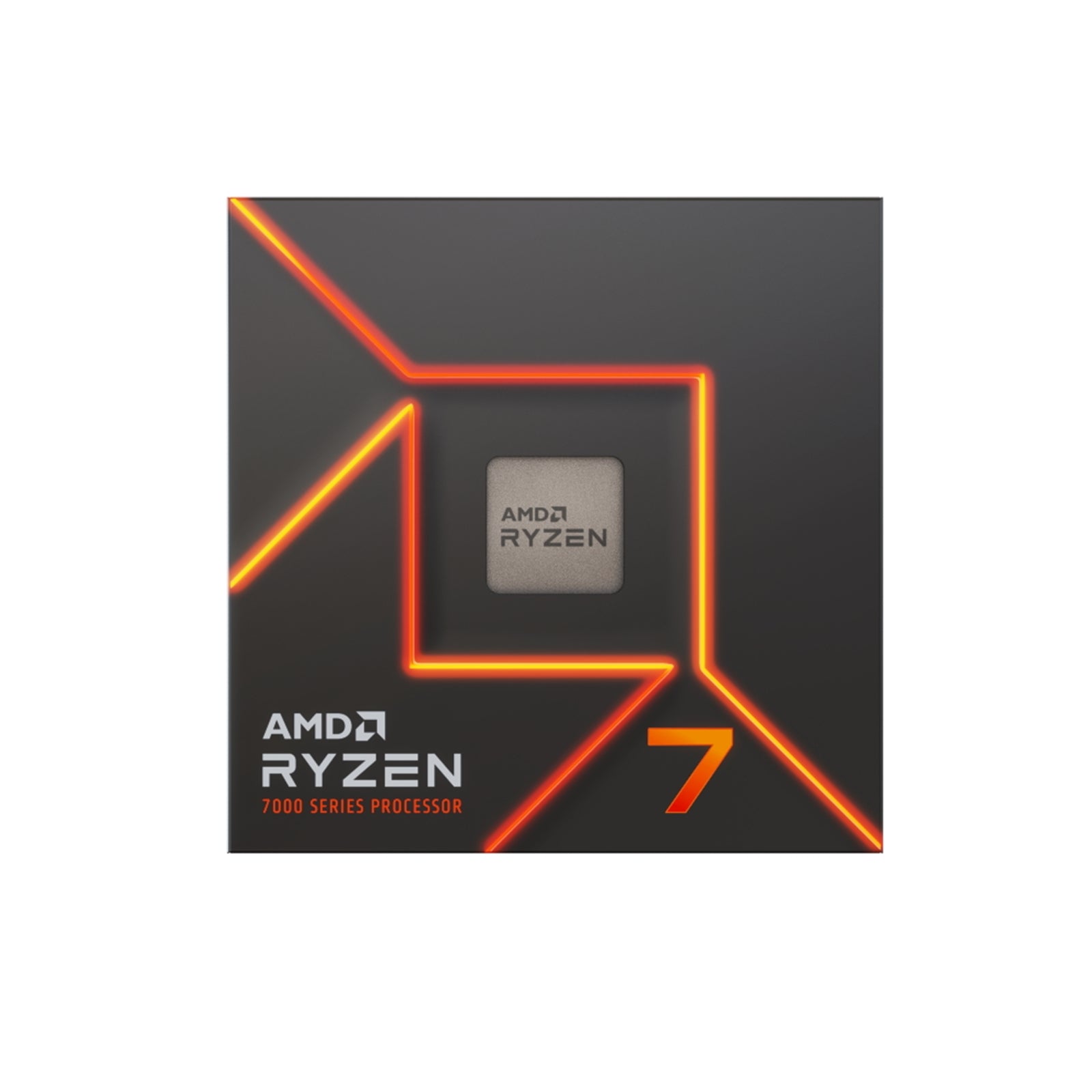 AMD Ryzen 7 7700X CPU, AM5, 4.5GHz (5.4 Turbo), 8-Core, 105W (142W Turbo), 40MB Cache, 5nm, 7th Gen, Radeon Graphics, NO HEATSINK/FAN