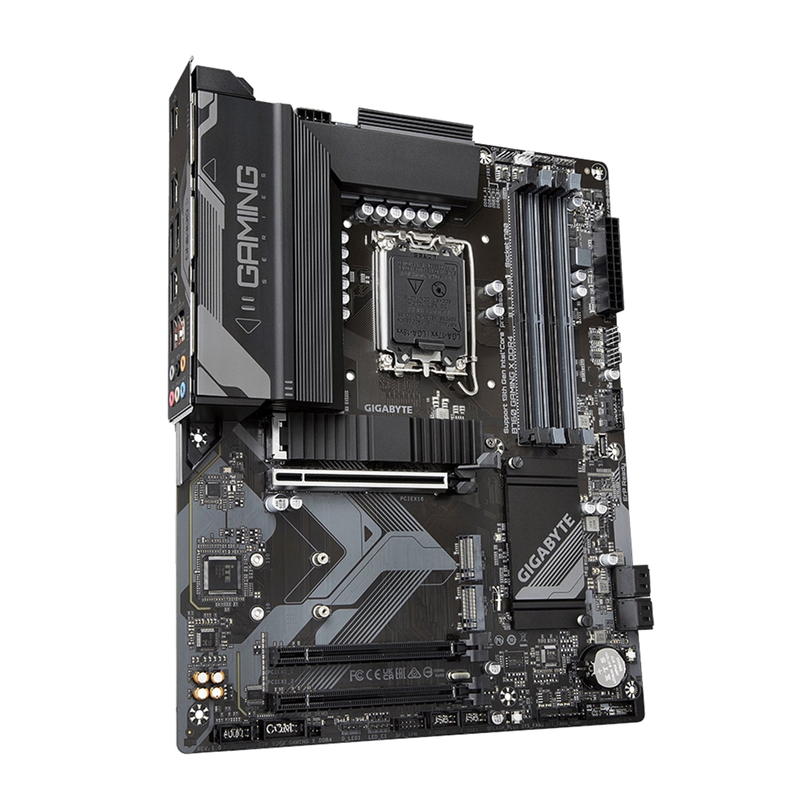 Gigabyte B760 GAMING X DDR4 Intel 1700 Socket Motherboard, ATX, 4x DDR4 Slots, 3x M.2 Sockets, 1x USB-C Port, Fitted I/O Shield, 2.5GbE LAN, 1x DisplayPort / 1x HDMI Port